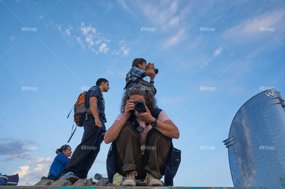 Photographing from above