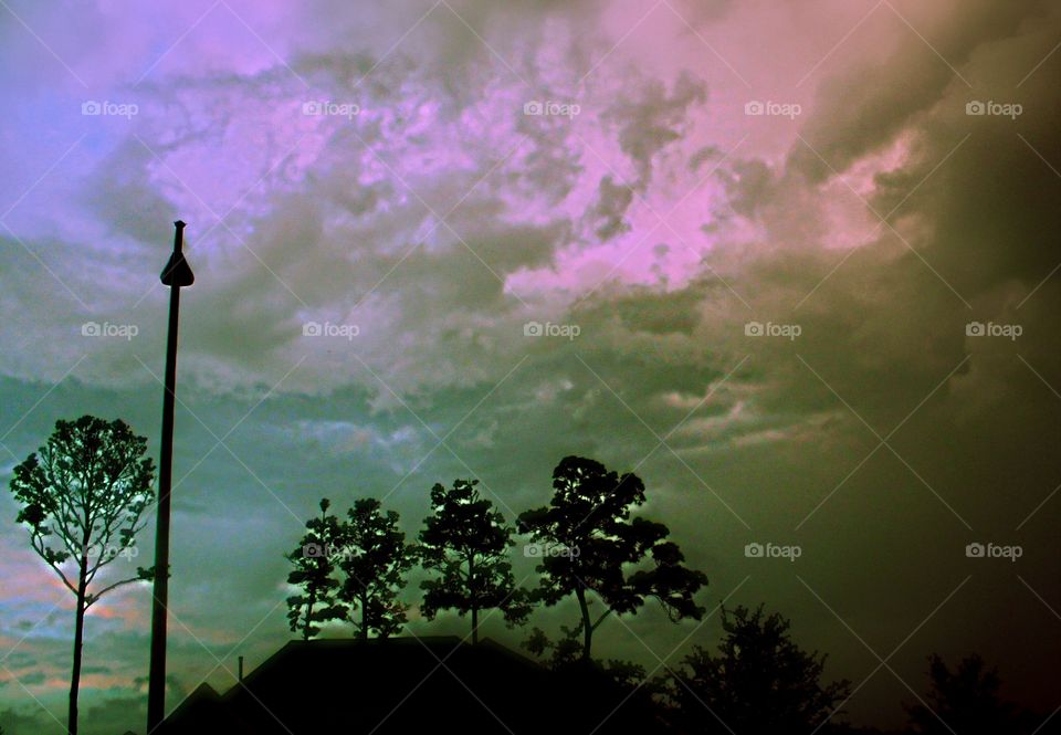 Scary storm outbreak.