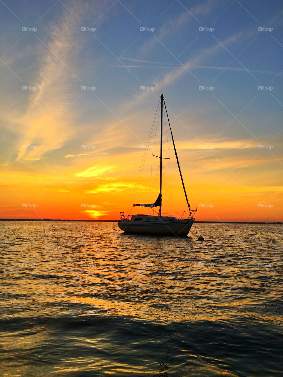 Water, Sunset, Dawn, Sea, Ocean