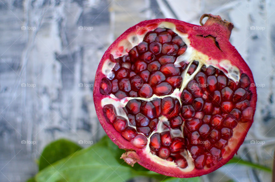 By having fruit daily is good for health, healthy choice, fruit daily, breakfast time, pomegranate , best secret of good health , happiness is one bowl of pomegranates