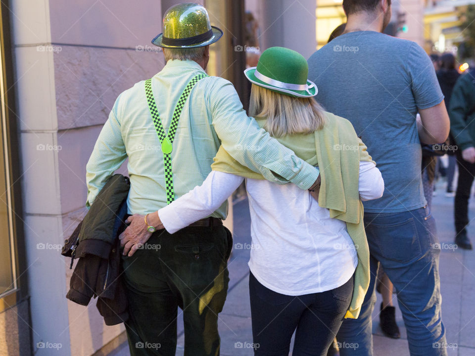 St Patrick's Day festivities San Francisco 