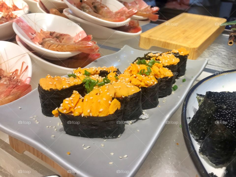 Warship sushi