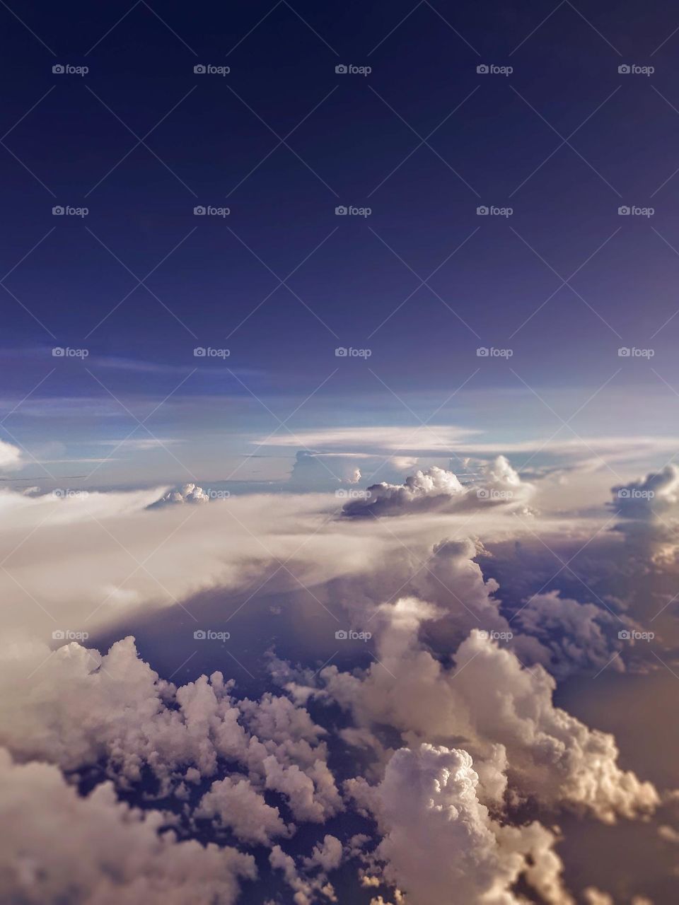 I live on cloud 9. Taken on a flight.