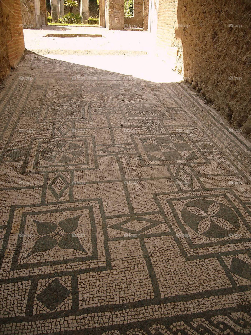 italy mosaic tile pompeii by lexington1