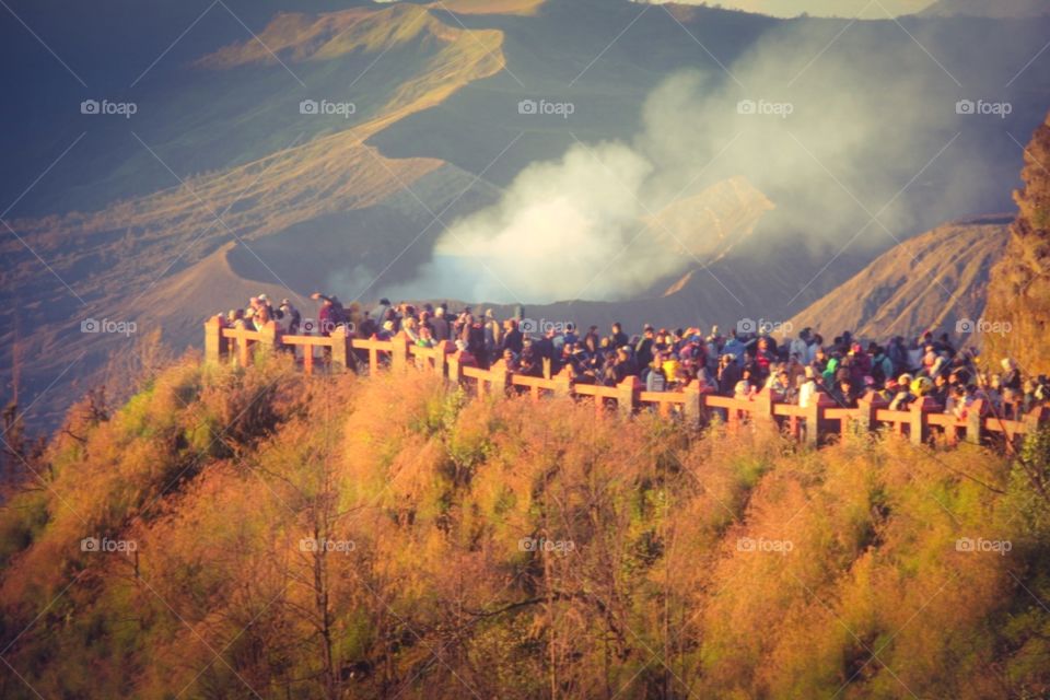 morning in the mount of Bromo