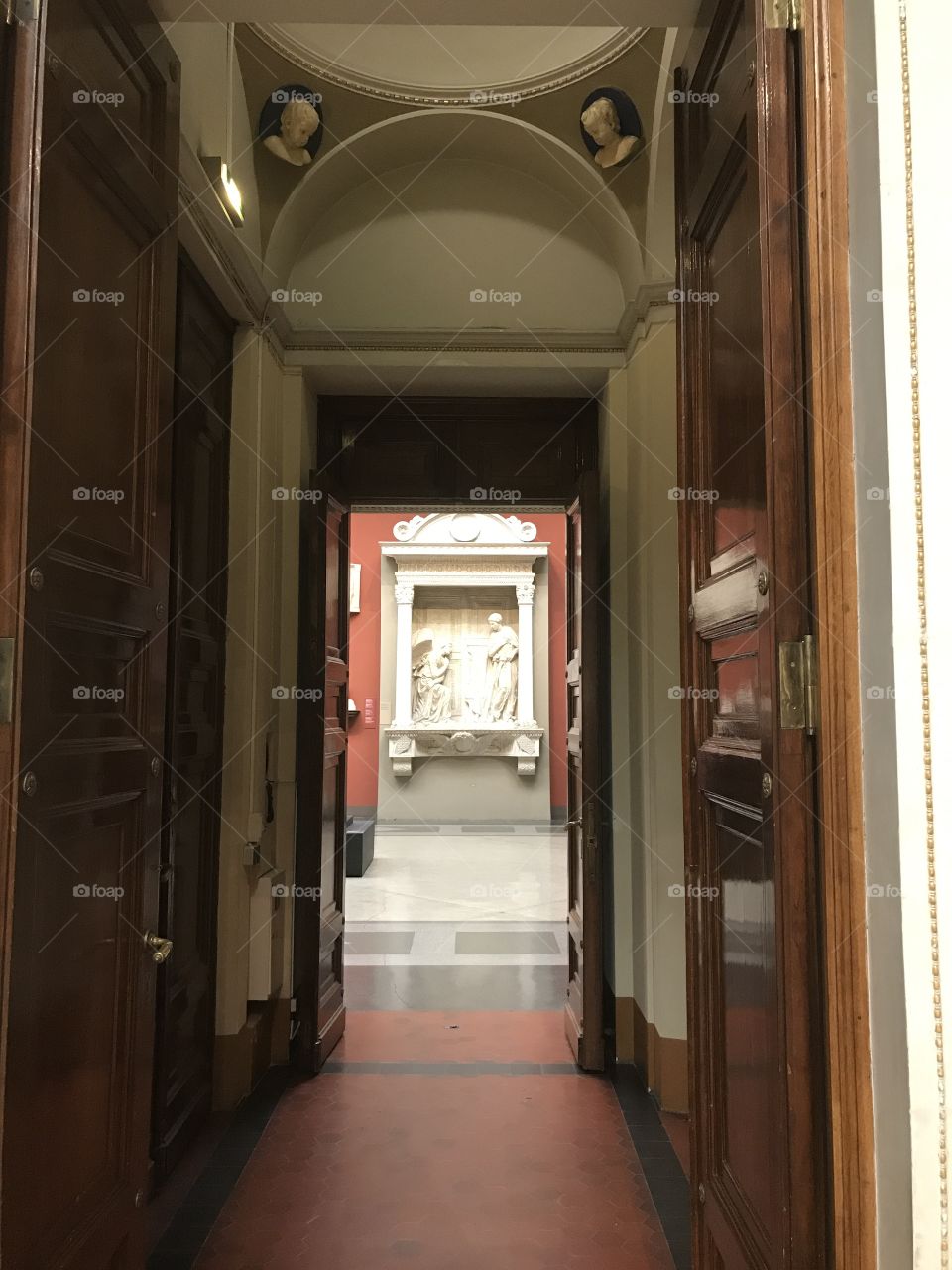 Doors in the museum