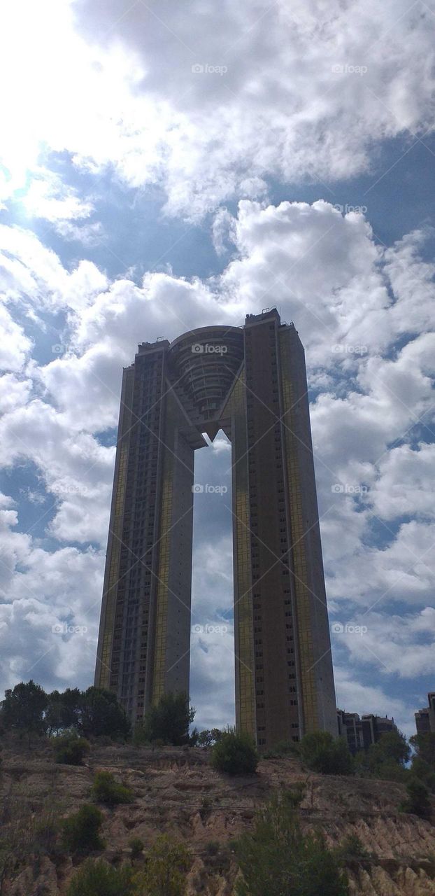 Clouds#skyscraper#construction