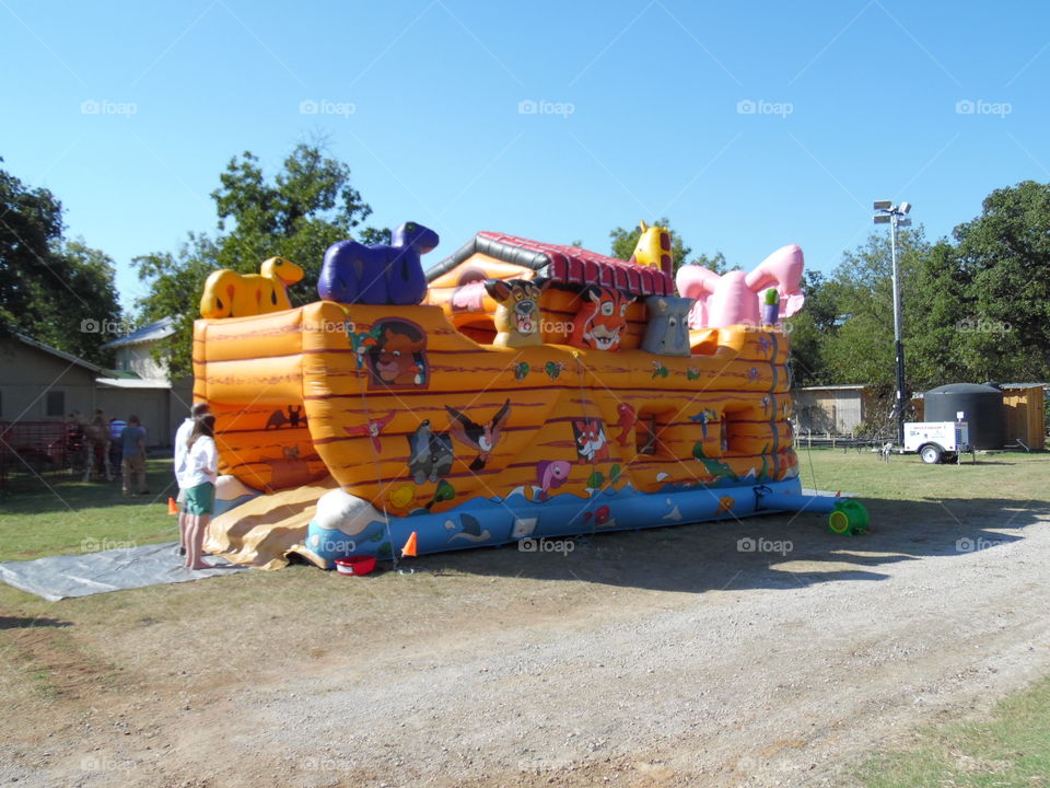 Noah's Ark. This was a featured attraction at the Oct festival 2015 in Graham Texas.