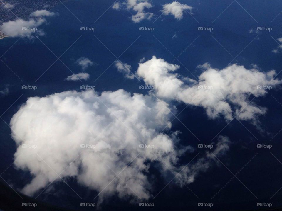 Clouds from above