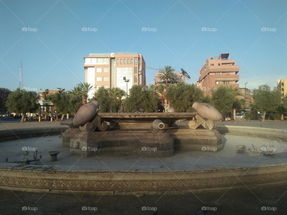 Beautiful fountain