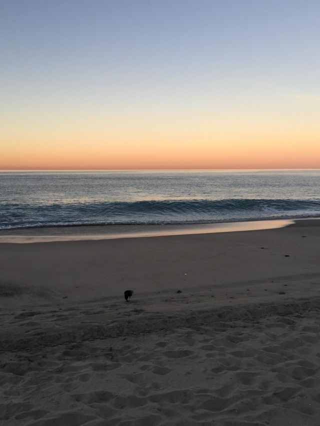 Sunset Before Super Blood Moon