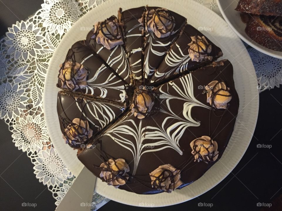Russian chocolate cake 