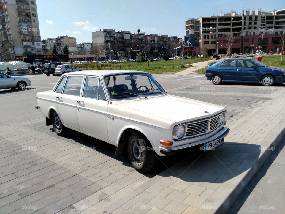 Volvo car - old and strong
