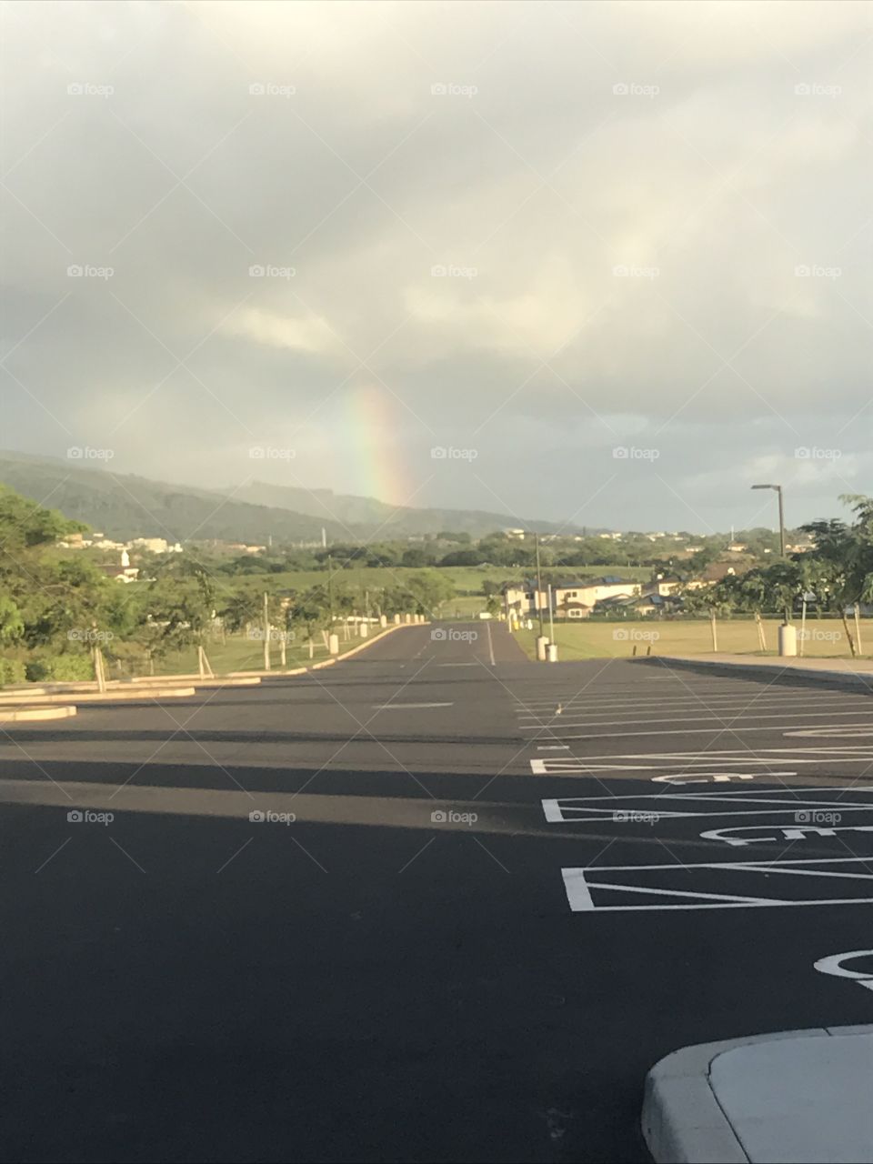 Morning Rainbow in Maui, Hawaii