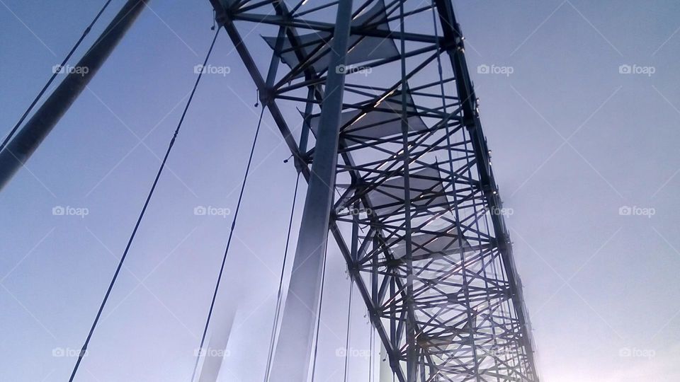indonesian mahakam bridge