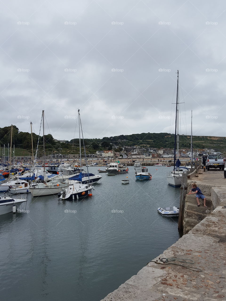 boats in harbour