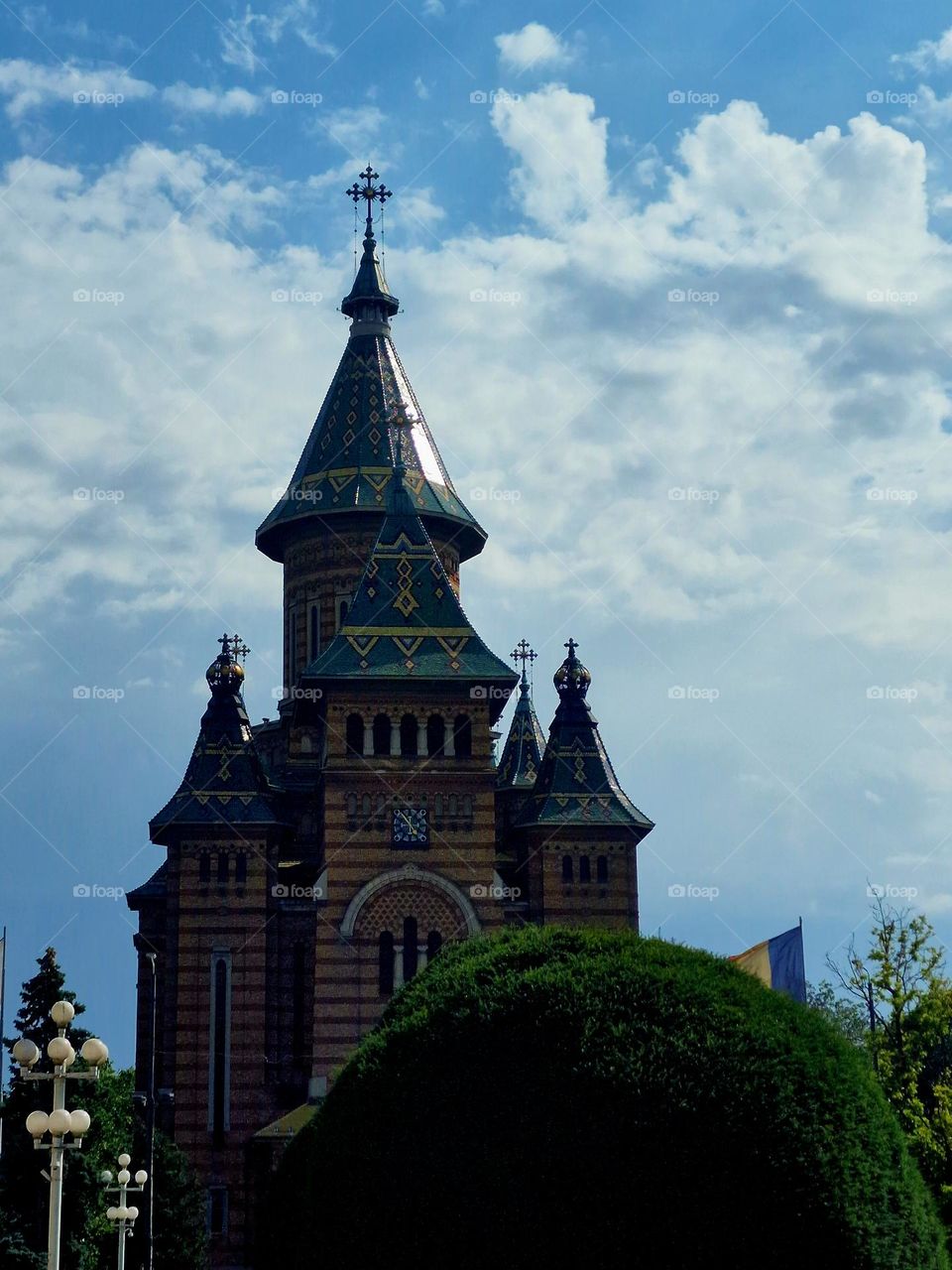 the Orthodox Metropolitan Cathedral of Timisoara