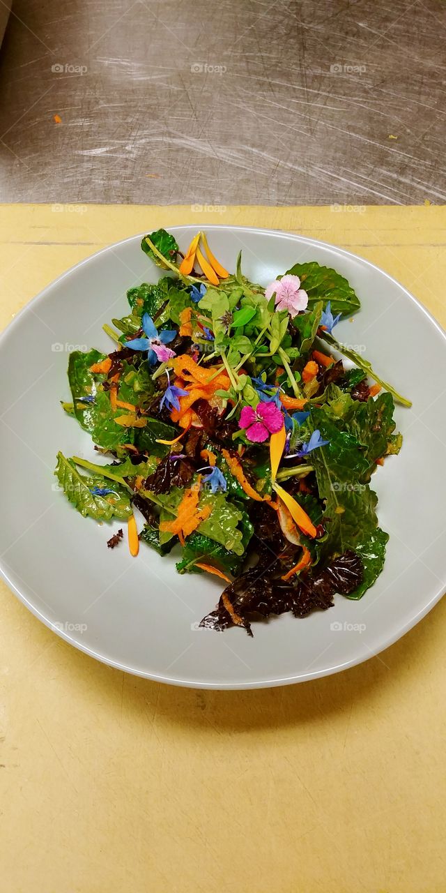 citrus kale salad