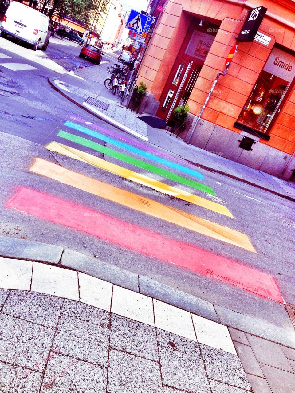 rainbow crossing stockholm