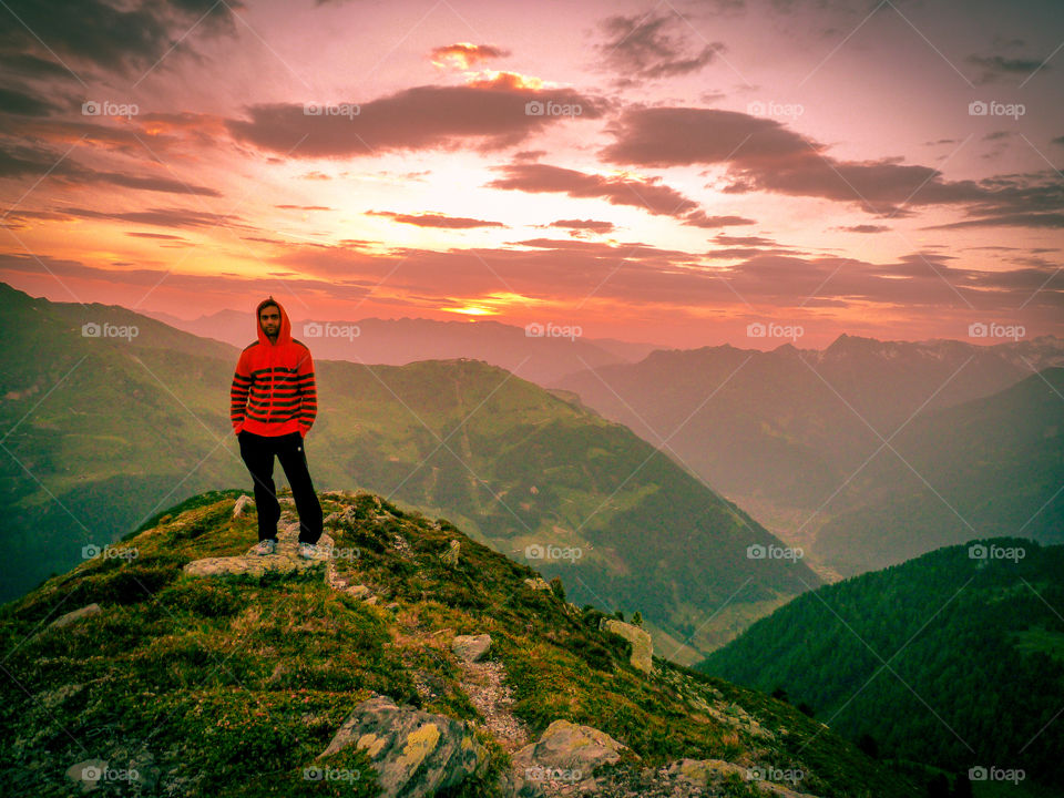 sunrise, Hiking, Austria