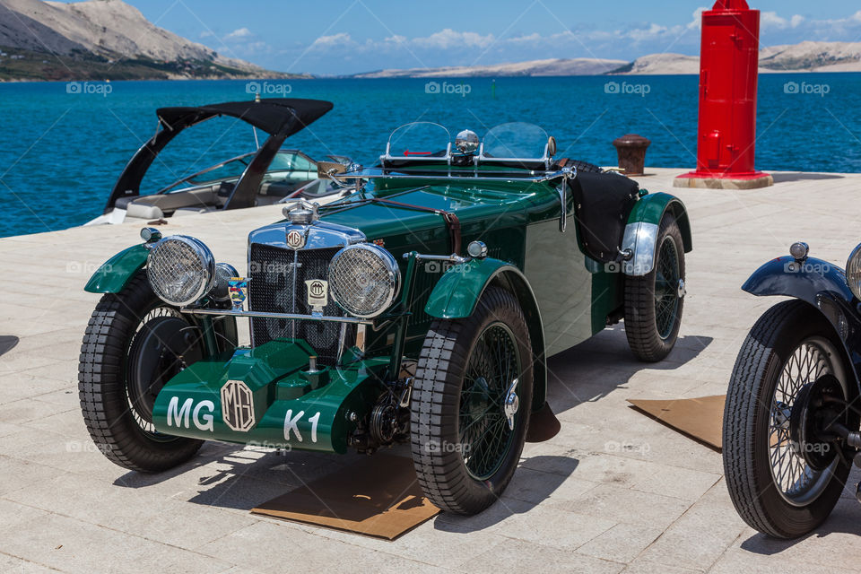 MG Old Cars - Pag, Croatia