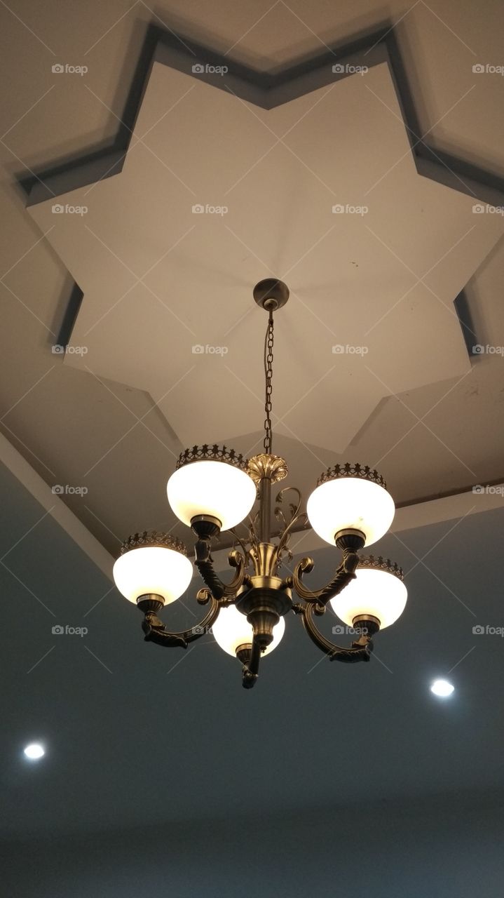 bulb and ceiling