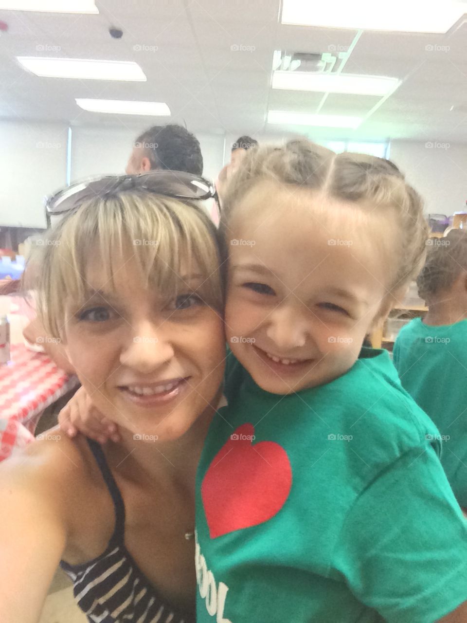 Preschool graduation. My daughters last day of 3 year old preschool. 