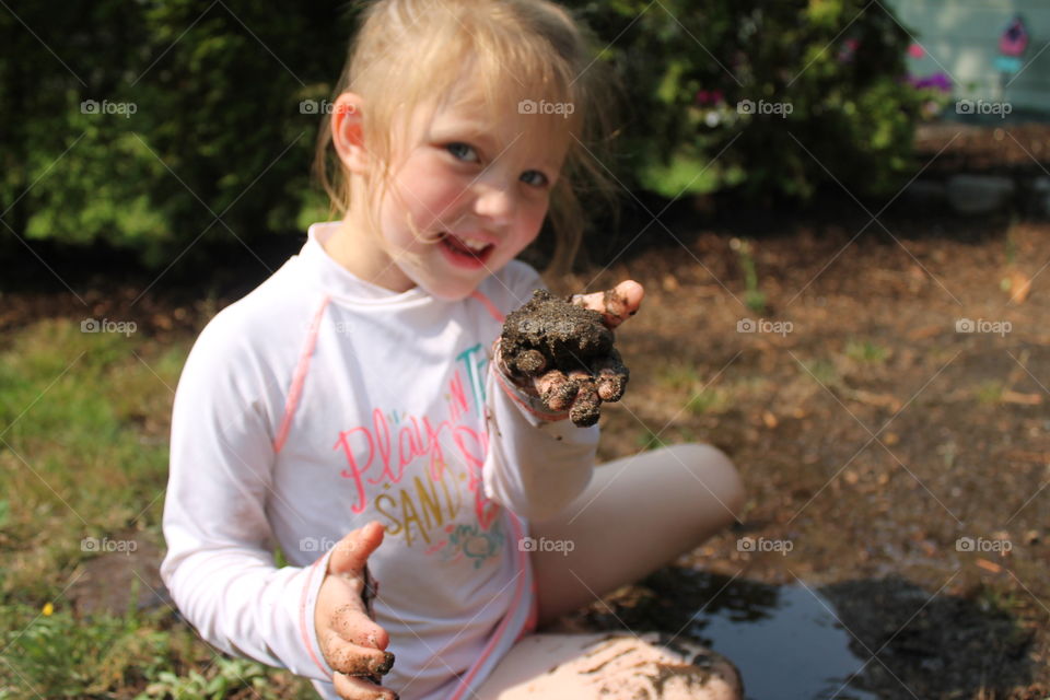 playing in the mudd