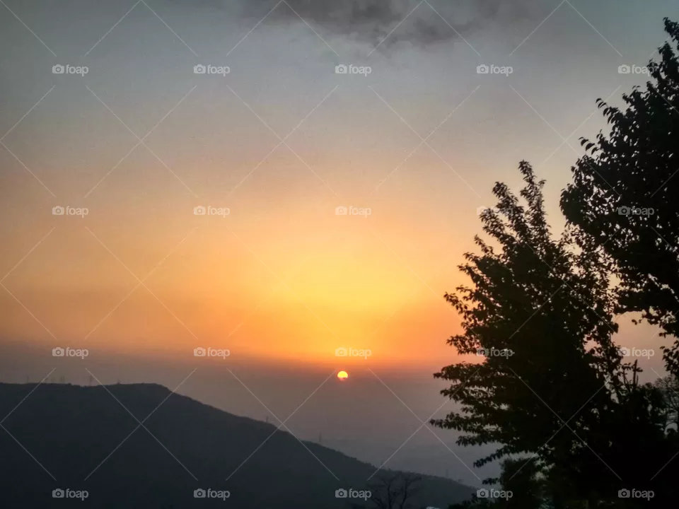 A Sunset.