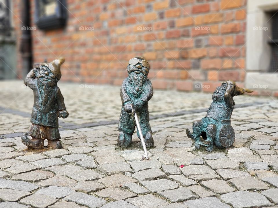 Gnomes in Wroclaw