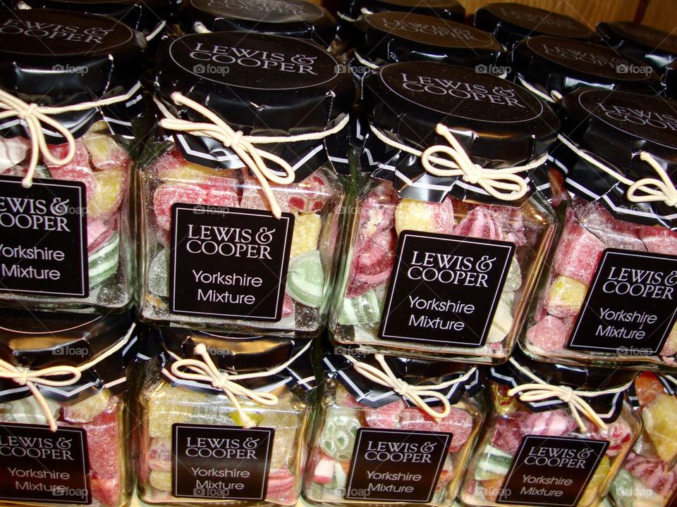 Lewis and Cooper Candy Jars