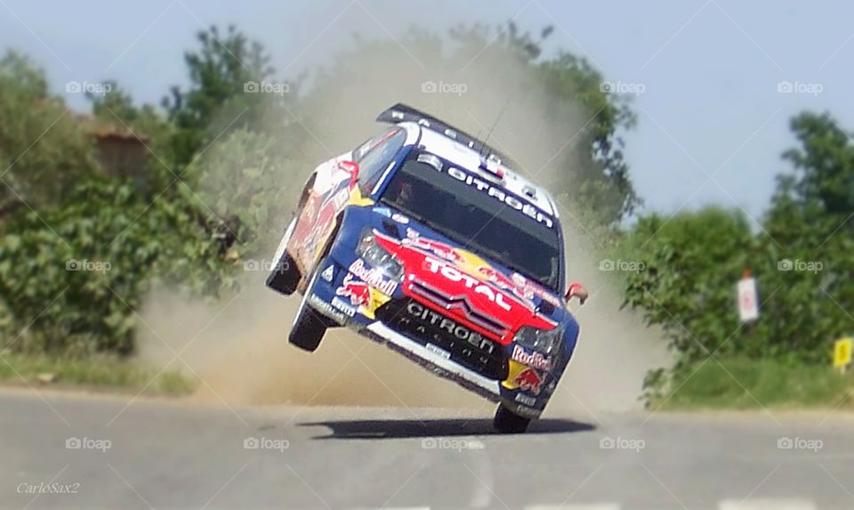 WRC Italia Sardinia 2009 Loeb