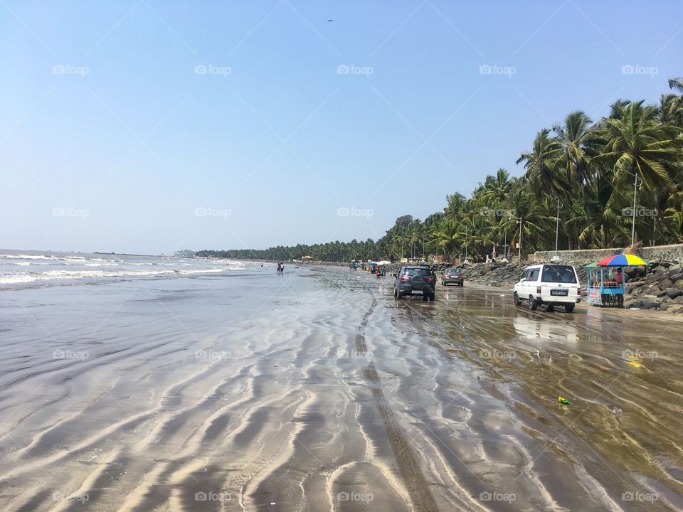 Famous beach at Mumbai - Gorai