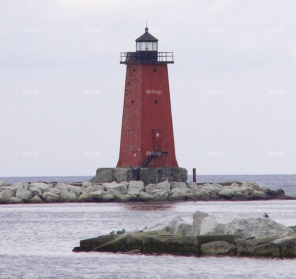 Red LIGHTHOUSE 