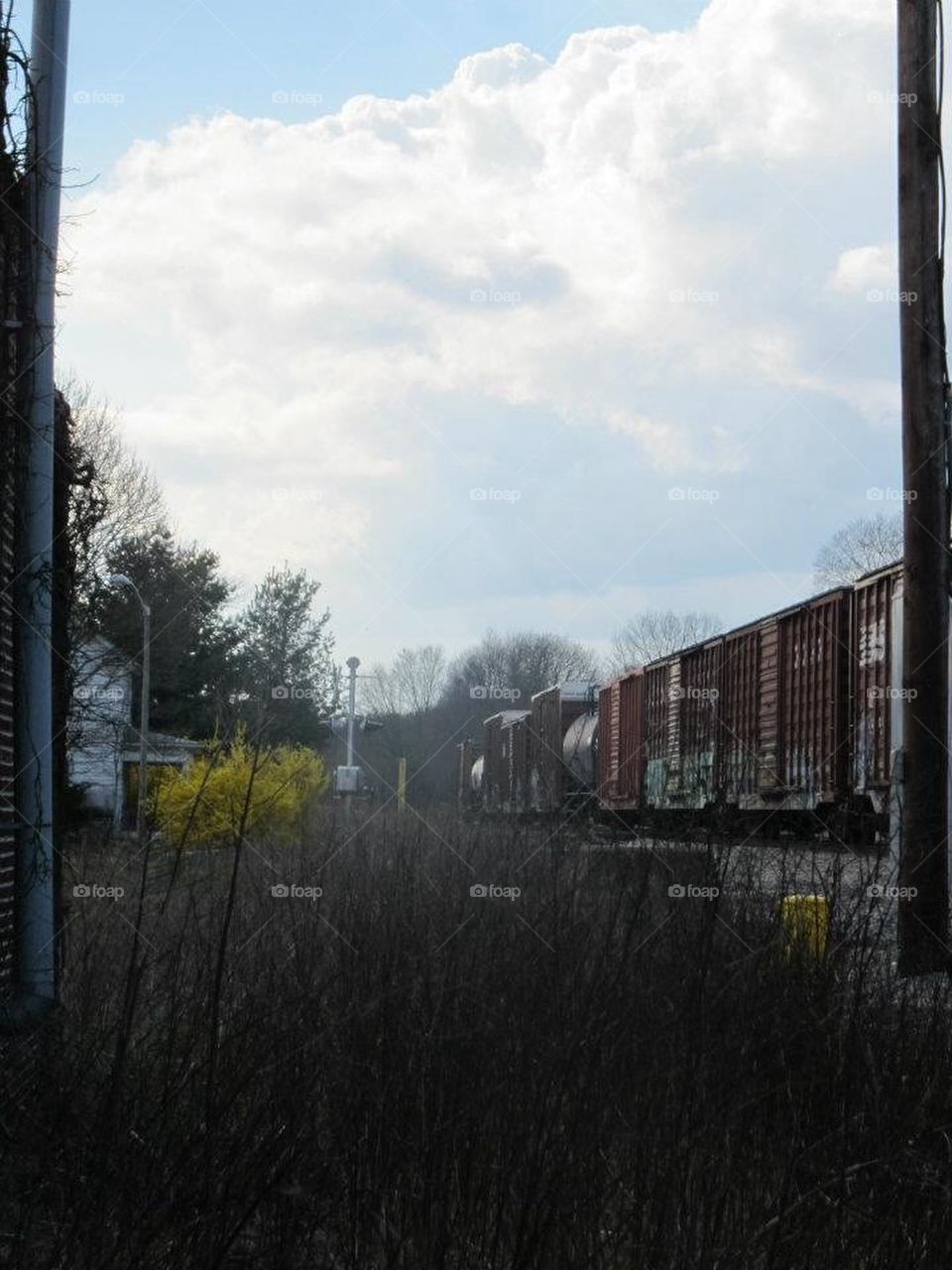 Old train yard