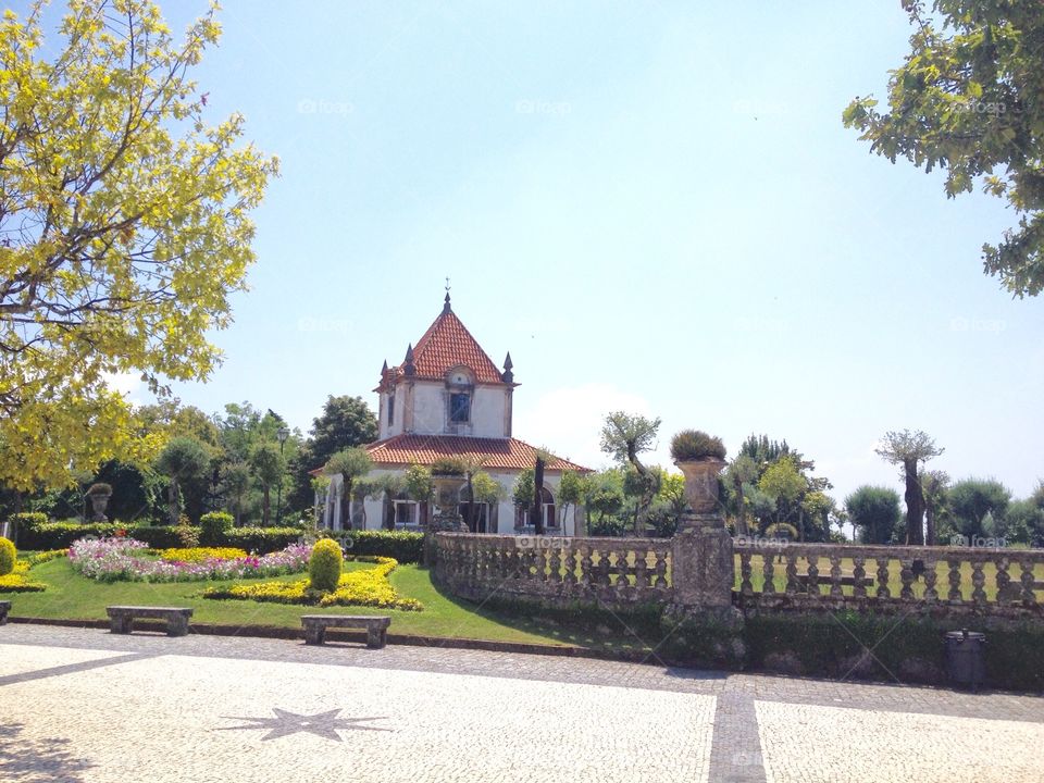 House and nature