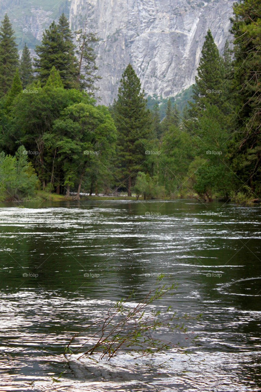 Yosemite Merced River by hlehnerer