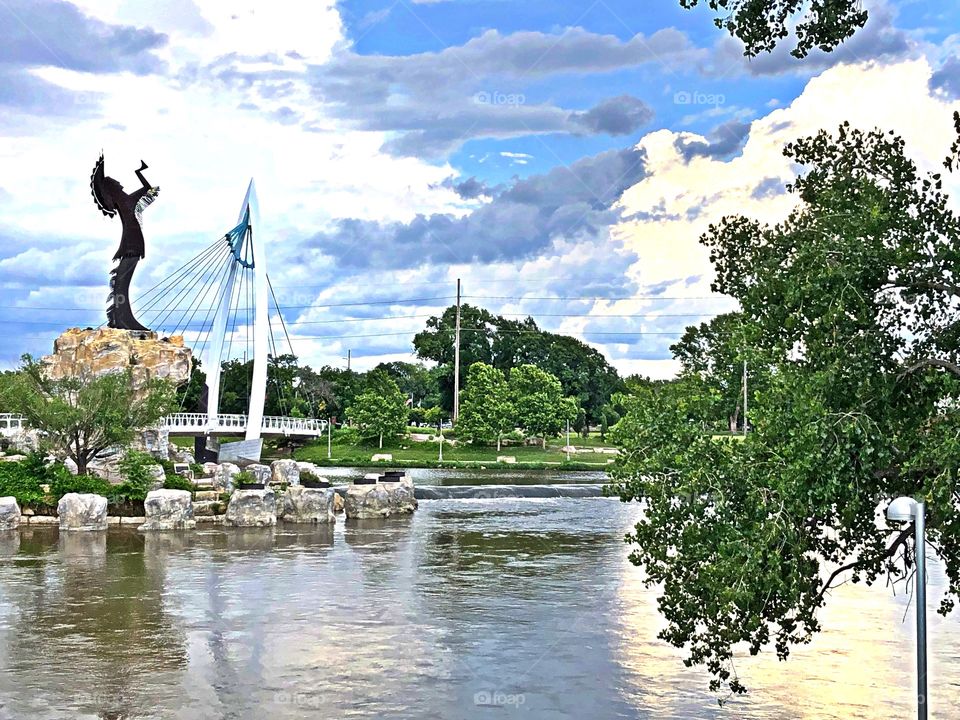 Keeper of the plains, Wichita Kansas