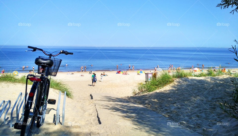 Baltic seashore , Poland