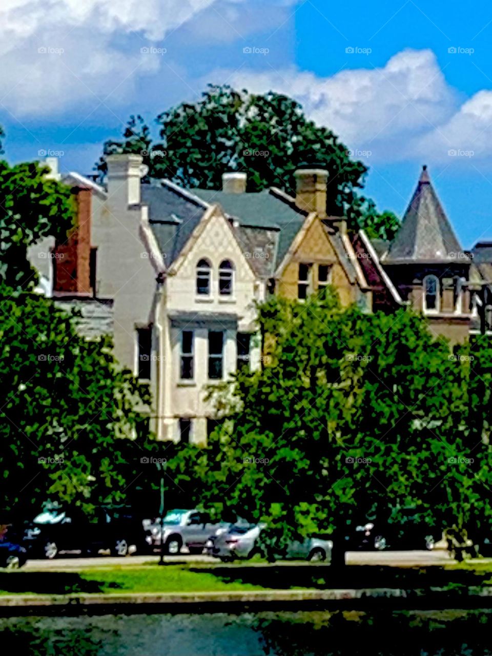 Vintage buildings 