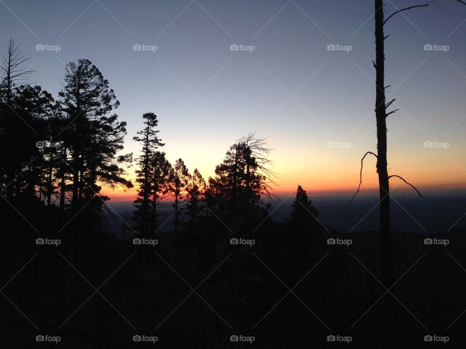 Nature best. Mount Lemmon sun set