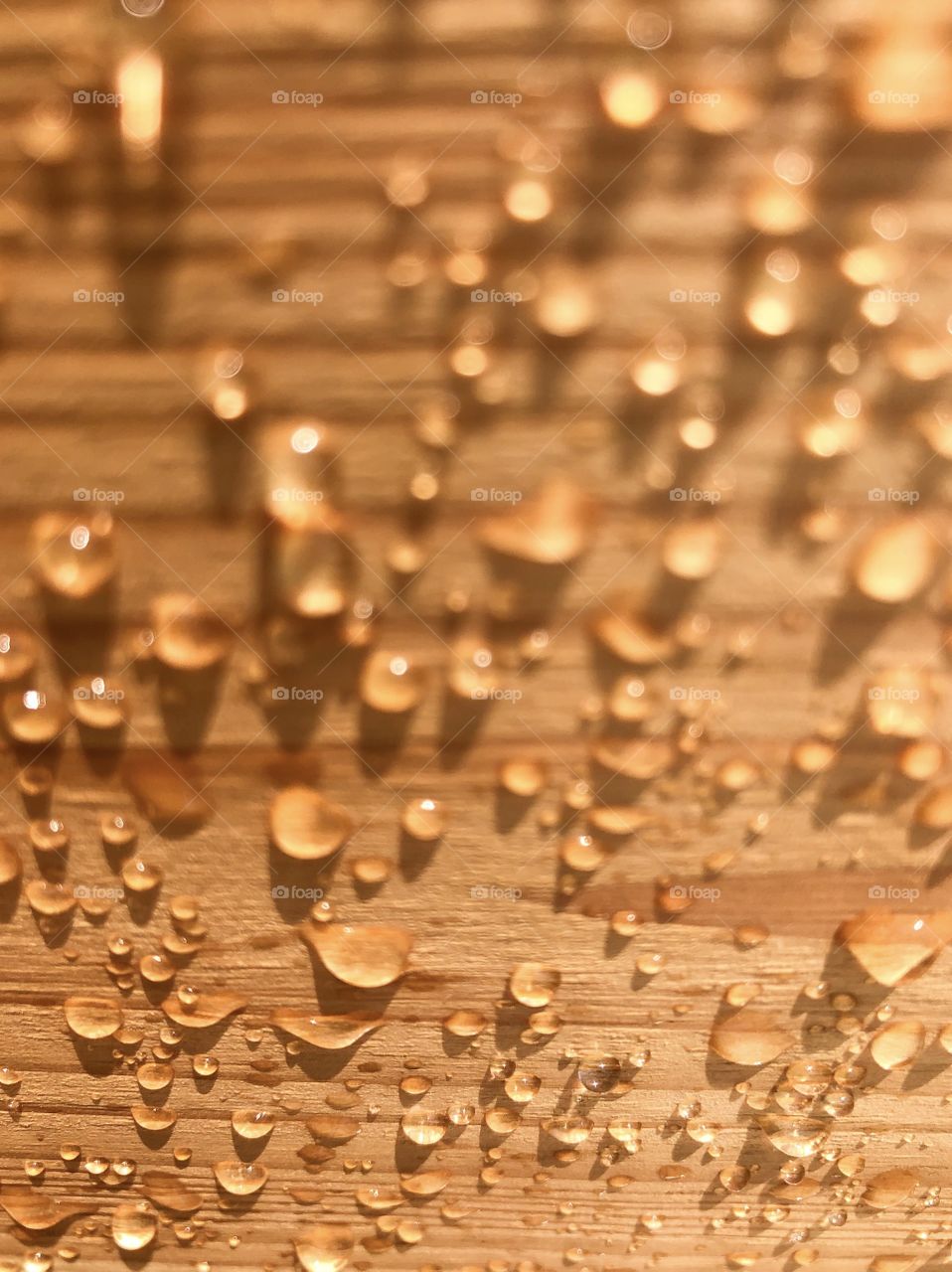 Water droplets