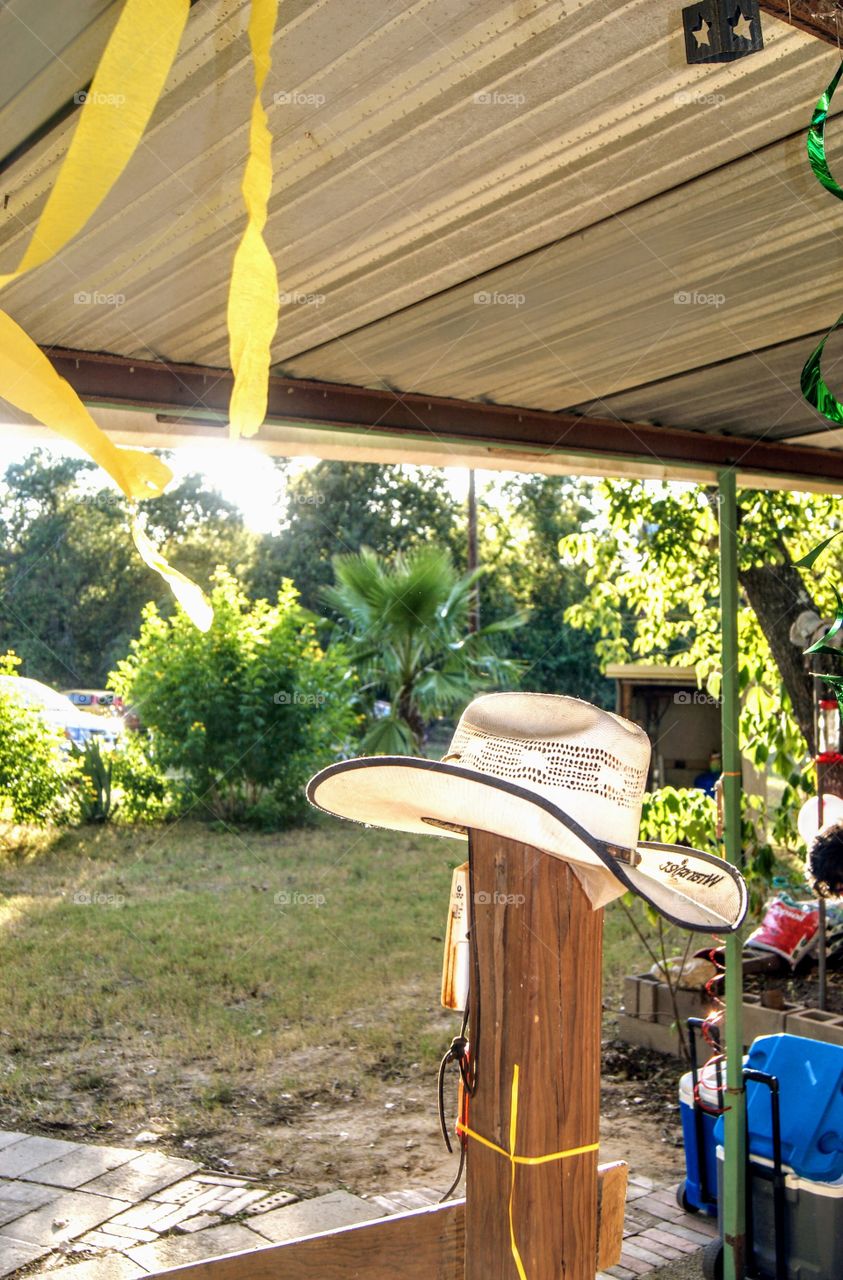 Spending time at the ranch helps remind one of how simple and enjoyable life can be with a cowboy hat on your head and the warm sun on your shoulders.