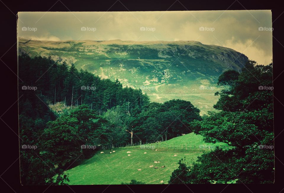 Lake District. Cumbria uk 