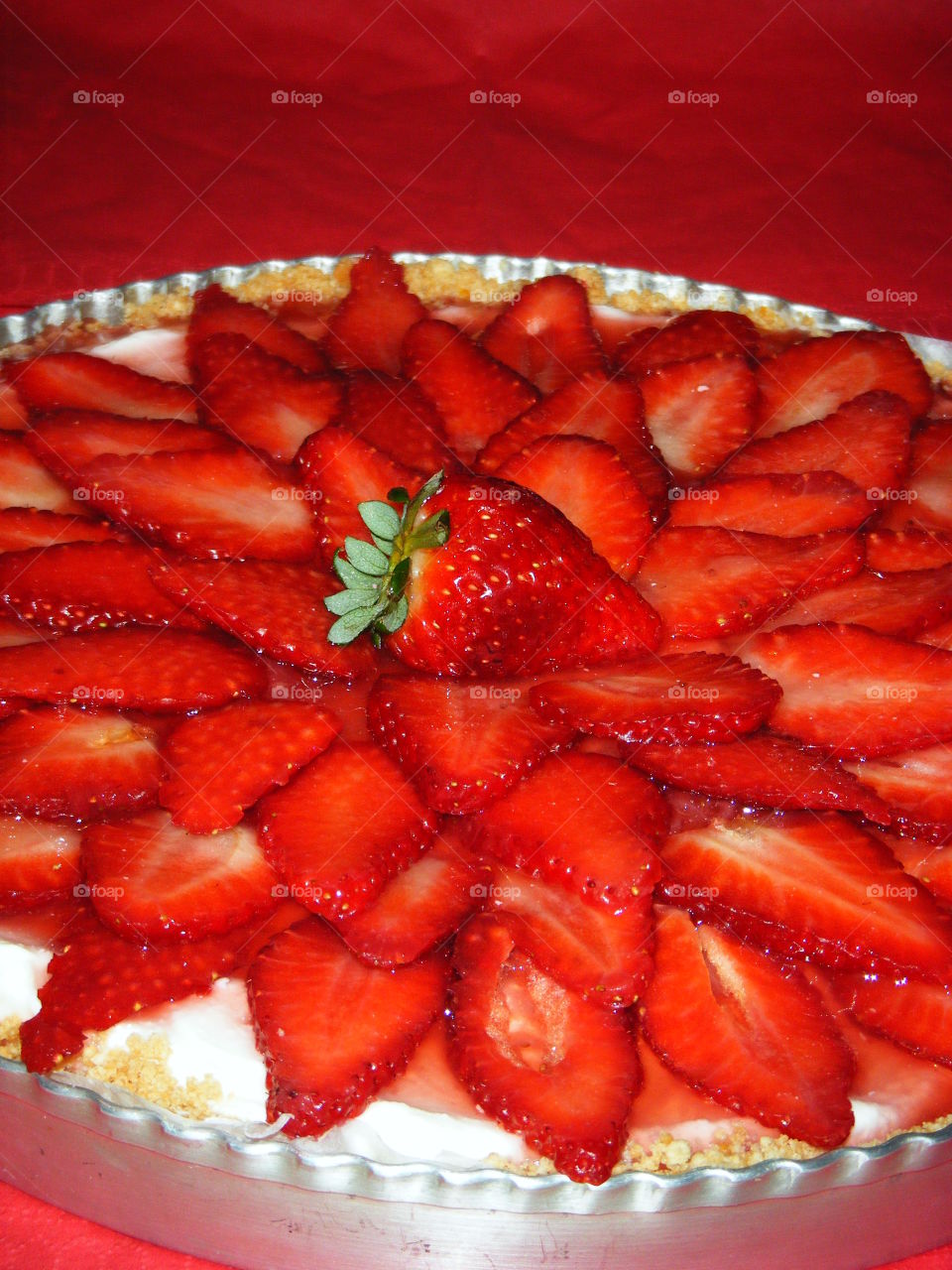 Strawberry pie