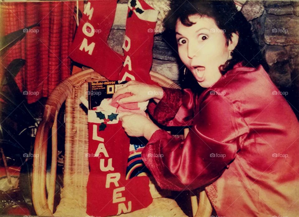 Got caught stuffing X-Mas stockings! Oh No! 😨