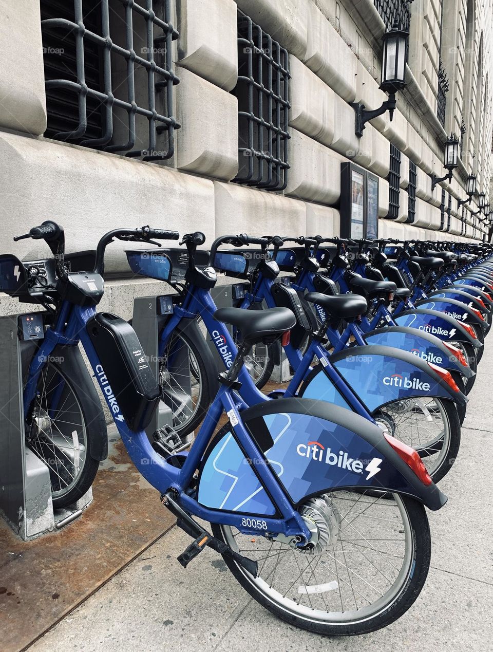 Citi bike in Manhattan New York City