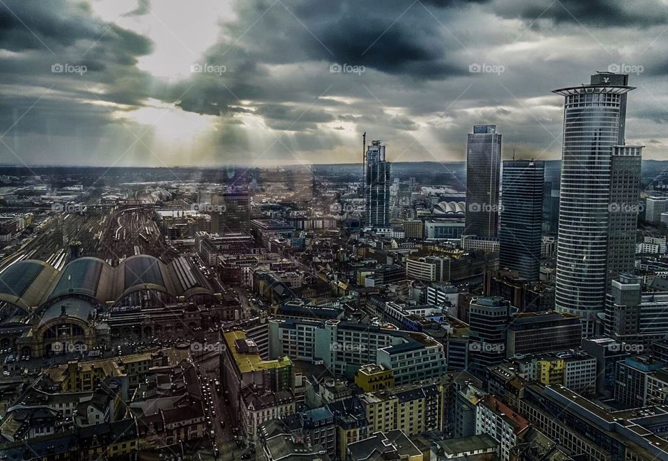 Skyscraper Frankfurt 