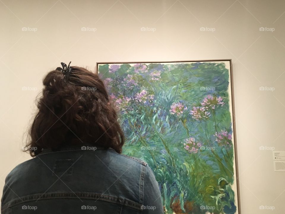 A Moment with Monet; colorful, warm, artsy