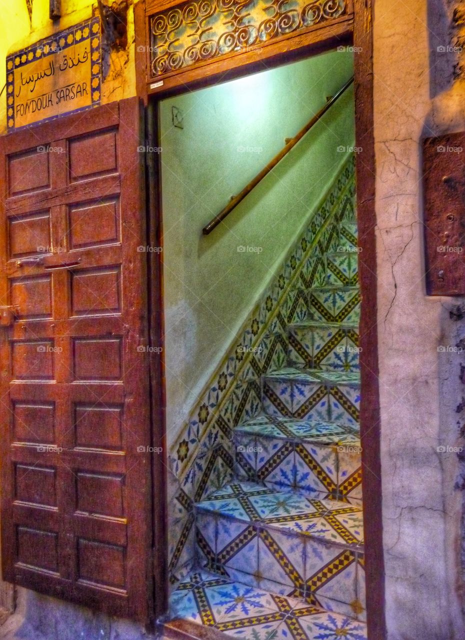 Door in Marrakech